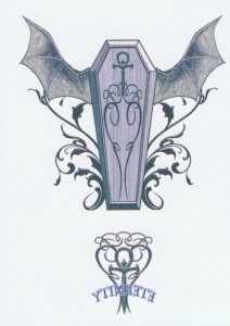 Vampire Coffin tattoo