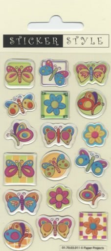 Craft Stickers: Butterflies