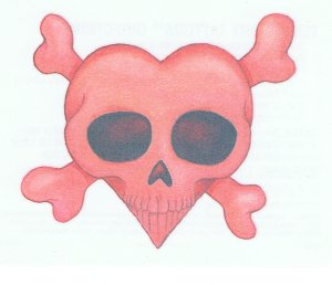 Red Skull tattoo