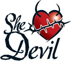 She Devil temporary tattoo